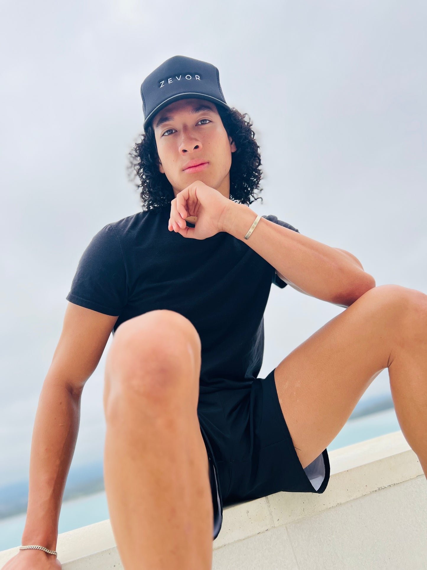 The Zevor Trucker In Black
