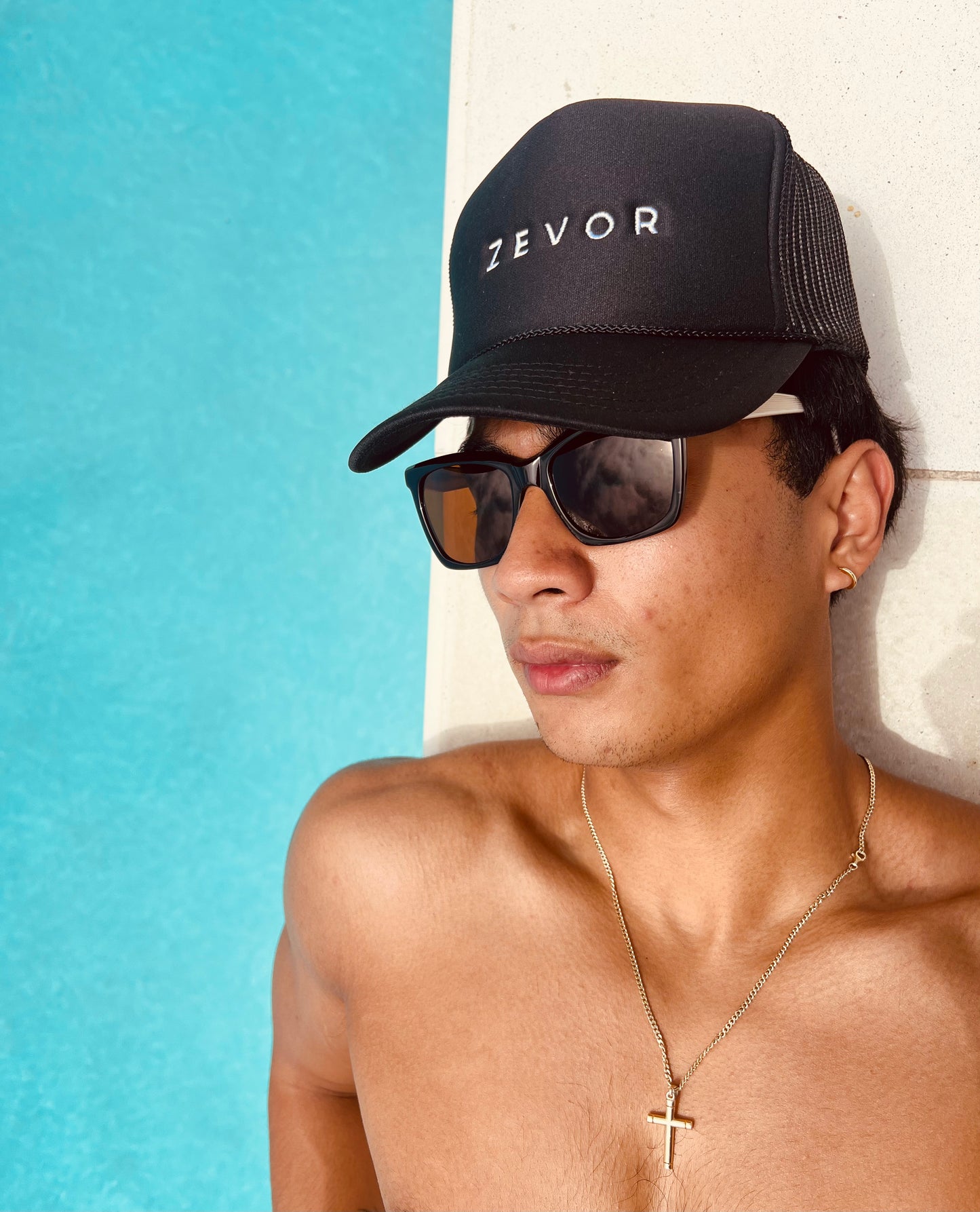 The Zevor Trucker In Black