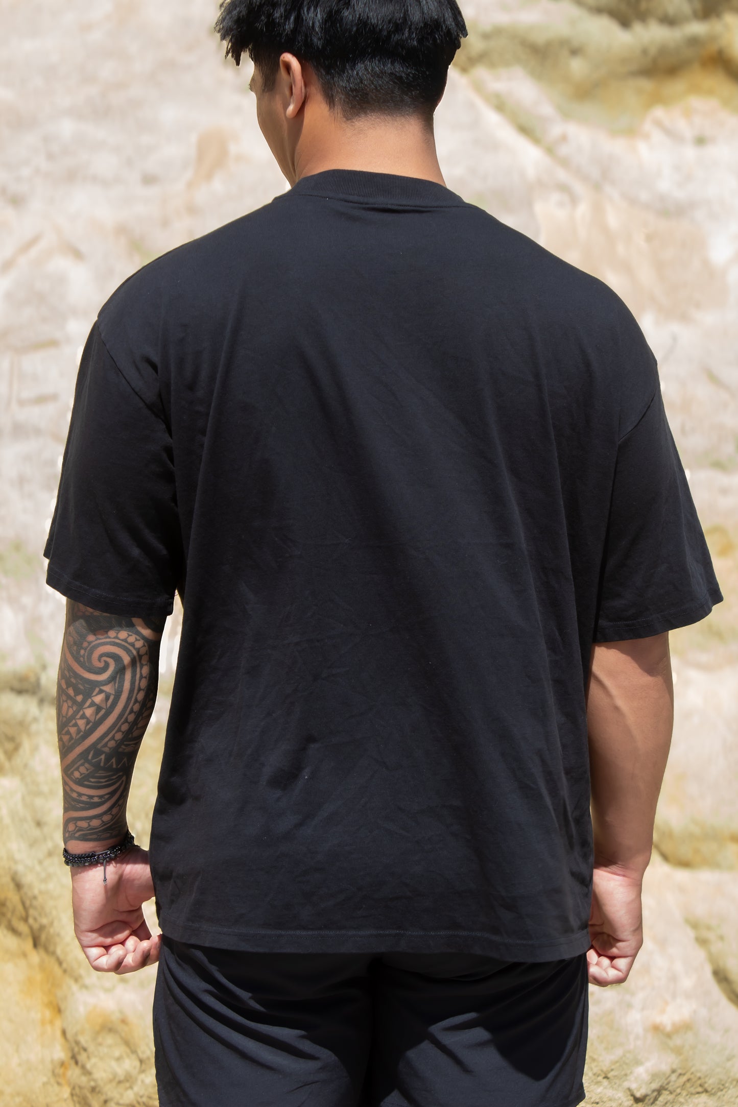 The Zevor Oversized Tee Dark Logo