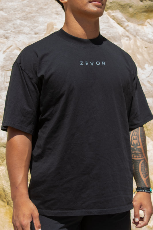 The Zevor Oversized Tee Dark Logo