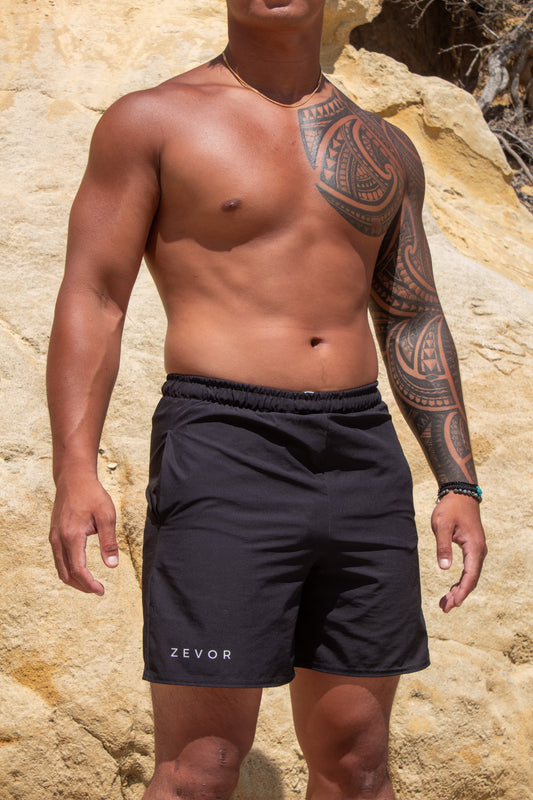 The Zevor Short — Men's Edition, Black